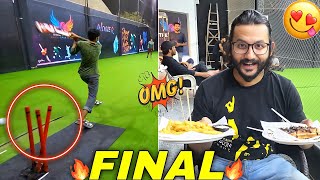 Final Se Pehle Kiya Zabardast Dinner 🥰  The Smash  Indoor Cricket Match [upl. by Marshall896]