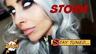 STORM Makeup Tutorial  XMen Tempesta [upl. by Deedahs322]