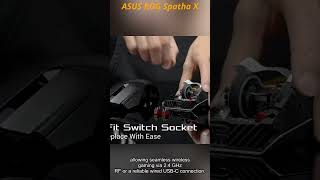 Review ASUS ROG Spatha X gamingmouse [upl. by Itraa]