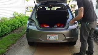 20132017 Mitsubishi Mirage Trailer Hitch Install [upl. by Negris]