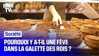 Pourquoi y atil un fève dans la galette des rois [upl. by Adiraf]