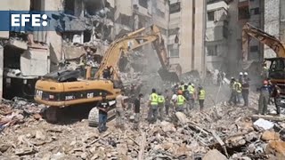 El Líbano eleva a 45 el número de muertos en el bombardeo israelí del viernes en Beirut [upl. by Arney]