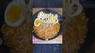 Nissin Hot and Spicy Chicken Ramen [upl. by Denbrook]