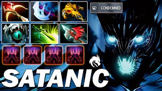 Satanic  Terrorblade Monster Carry  Team Spirit vs Team Falcons  Dota 2 Pro Gameplay [upl. by Oramug]