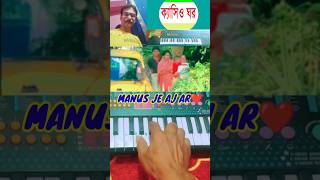 Manush je aj ar neiko manush🙏shortsmusiccasio [upl. by Aciretnahs]