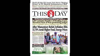 FrontPage News Update  Wednesday October 16th 2024 headlines news nigeria [upl. by Eelirol]