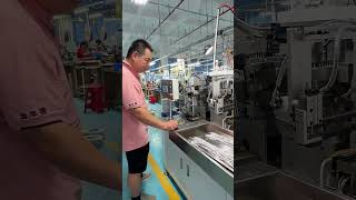 White 2core sheathed cable in production [upl. by Laefar]