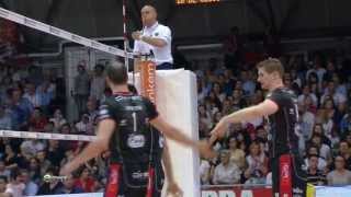 Piacenza  Trento 28042013 Serie A1 final second match [upl. by Kcirdle]