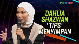 Dahlia Shazwan bagi Tips untuk menyimpan  MeleTOP  Dato AC Mizal amp Marsha Milan [upl. by Eardnaed]