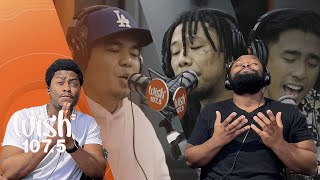 Pricetagg ft Gloc9 JP Bacallan performs quotPahinaquot LIVE on Wish 1075 Bus BrothersReaction [upl. by Nednerb]