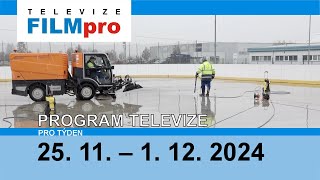 Program televize FILMpro 25 11 – 1 12 2024 [upl. by Nnylarat]