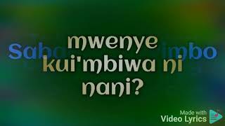 Mbali kule nasikia Video Lyrics christmas song [upl. by Morgun]