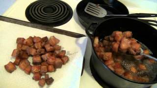 Making Perfect Pork Cracklin Grattons [upl. by Asit]