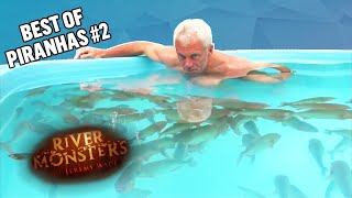 The Best of PIRANHAS Part 2  COMPILATION  River Monsters [upl. by Telrats]