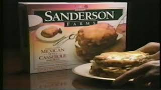 Sanderson Farms Mexican Casserole 1994 Commercial [upl. by Nanda]