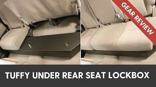 Tuffy Under Rear Seat Lockbox [upl. by Hubbard768]