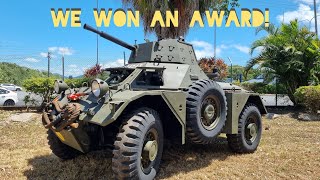 We entered a car show with an Armoured Car and won an award [upl. by Hughes]