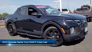 2023 Hyundai Santa Cruz NIGHT Crew Cab Stockton Lodi Manteca Sacramento [upl. by Silverstein]