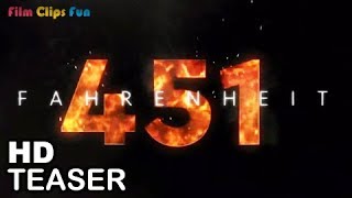 FAHRENHEIT 451 Teaser Trailer 2018 [upl. by Mohammed]