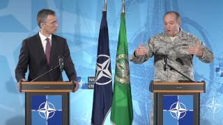 NATO SEC GEN and SACEUR Joint Press Conference [upl. by Seftton978]