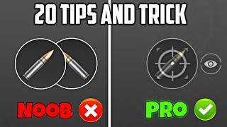 15 TIPS AND TRICKS THAT WILL MAKE YOU PRO IN PUBGBGMI  NOOB TO PRO  EVERYONE SHOULD KNOW • [upl. by Esylla]