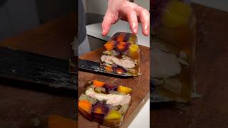 TERRINE DE VOLAILLE AU SAFRAN EN ASPIC 🤩🔥Part 1 printemps spring carrot volaille poulet [upl. by Nage]