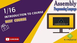 Introduction to Assembly Course  Assembly Language Programming Tutorial in MASM Part 116 [upl. by Talbert]