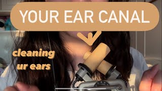 Ear cleaning ASMR [upl. by Ylrebmic]