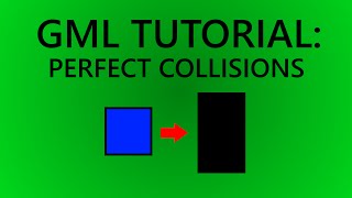 Game Maker Tutorial Perfect Collisions Beginner [upl. by Beale]