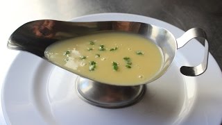 How to Make a Butter Sauce  Beurre Blanc  French Butter Sauce Recipe [upl. by Lirrad]