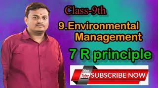 9th scienceEnvironmental Management 7 R principles [upl. by Nnahtebazile]