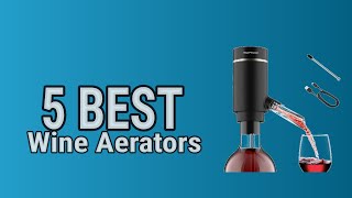 5 Best Wine Aerators [upl. by Nanor]