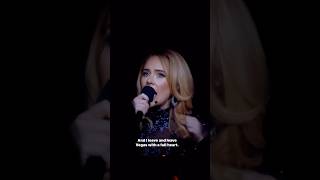 Adele says Goodbye to her Las Vegas Residency shortvideo shorts adelemusicvideos subscribeart [upl. by Frans]