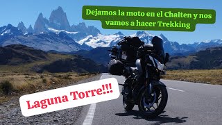 Dejamos la Moto Sendero LAGUNA TORRE Monte Fitz Roy Trekking en el Chalten Patagonia 2024 [upl. by Lever]