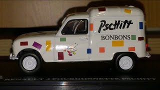 Renault 4 fourgonnette pschitt 143 [upl. by Allecnirp]