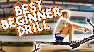 FIRST Rowing Machine Drill You Should Do  Beginner Rowing Machine Drills [upl. by Riocard192]