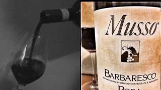 Tasting Musso Barbaresco Pora Nebbiolo Wine from Italy [upl. by Ames]