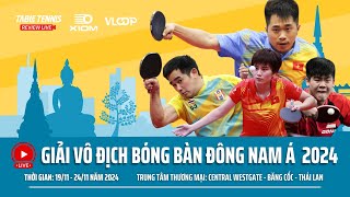 🔴 TRỰC TIẾP  VIỆT NAM VS SINGAPORE  ĐỒNG ĐỘI NAM  GIẢI VÔ ĐỊCH BÓNG BÀN ĐÔNG NAM Á 2024 [upl. by Ainav]