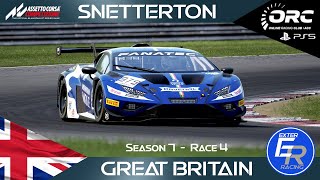 PS5  ACC  Season 7  Race 4  Snetterton  ORC [upl. by Somar]