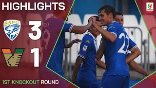 BRESCIAVENEZIA 31  HIGHLIGHTS  Olzer shines for Brescia  Coppa Italia Frecciarossa 202425 [upl. by Henrietta]