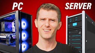 What’s The Difference Between A Server and a PC [upl. by Nuawaj]