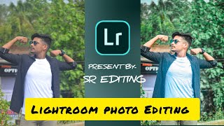 Lightroom Mobile Photo Editing  Lightroom Tutorial  Lightroom present  By SR EDITING [upl. by Henni]