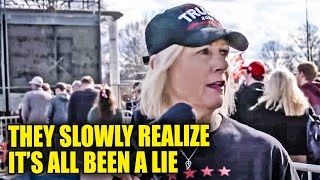 Trump Supporter Faces Harsh Reality Check [upl. by Amitak631]