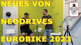 Ich besuche Neodrives auf der Eurobike 2023 und schau mir die neue Remote plus App an [upl. by Hoyt52]