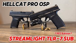 UNBOXING AND INSTALLING “1913” TLR7 SUB ONTO HELLCAT PRO OSP [upl. by Brig]