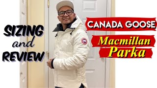 Canada goose MACMILLAN PARKA NEW COLOUR DETAILED REVIEW [upl. by Casmey]