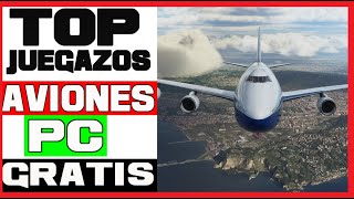 🥇 6 MEJORES SIMULADORES DE AVIONES PARA PC GRATIS💥 MEJORES JUEGOS DE AVIONES PARA PC✅ 2022 [upl. by Suinotna]