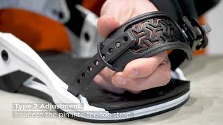 How To Adjust Binding Toe Straps  Union Binding Company [upl. by Zizaludba]