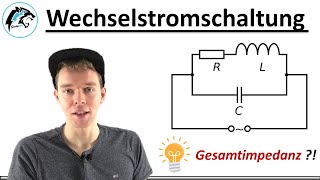 Wechselstromschaltung – Leistungen amp Ströme berechnen  Elektrotechnik [upl. by Yelsa]