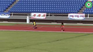 Girls 4x100m Relay Final  Windward Islands School Games 2016 [upl. by Skill]